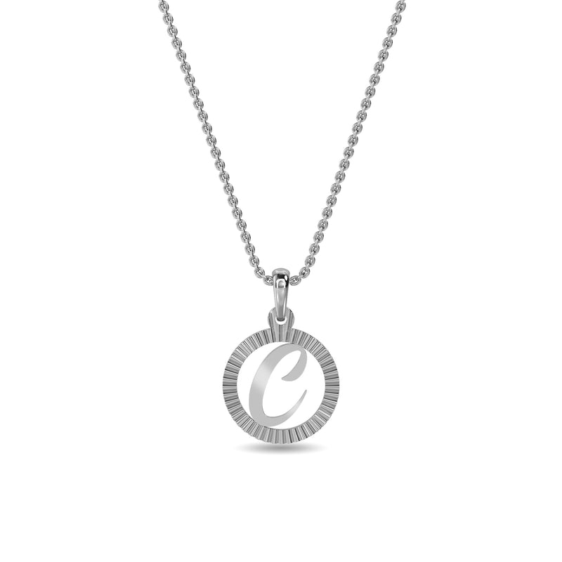 Buy online Silver Necklace With Alphabet C Pendant from fashion jewellery  for Women by The Bling Studio for ₹150 at 70% off | 2024 Limeroad.com